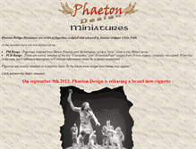 Tablet Screenshot of phaeton.faerylands.eu