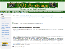 Tablet Screenshot of eq2artisans.faerylands.eu